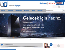 Tablet Screenshot of basarandogalgaz.com